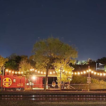 Unique Santa Fe Caboose Experience Villa Brownwood Exterior photo